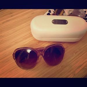 Chloe large sunglasses with case